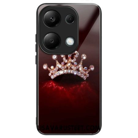 Case Xiaomi Redmi Note 13 Pro 4g Puhelinkuoret Diamond Crown Karkaistu Lasi