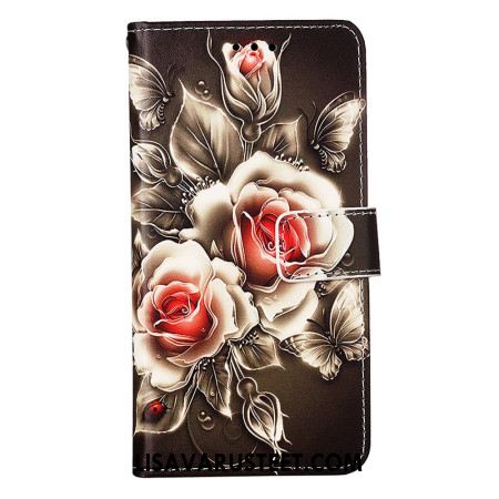 Kotelot Oppo Reno 11 5g Puhelinkuoret Strap Roses