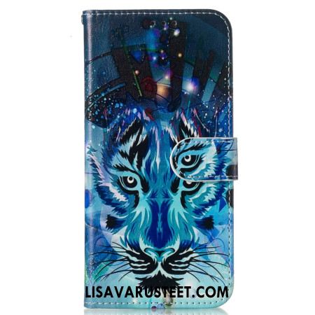 Kotelot Samsung Galaxy S24 Fe Wolf Print Strap