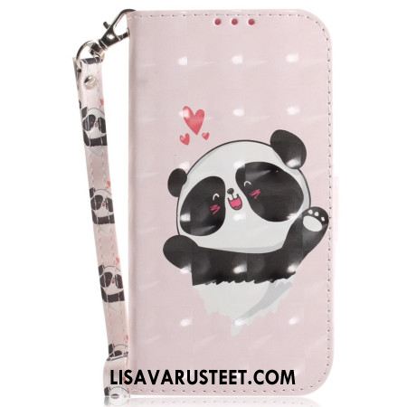 Kotelot Sony Xperia 1 Vi Puhelinkuoret Panda Love Hihnalla