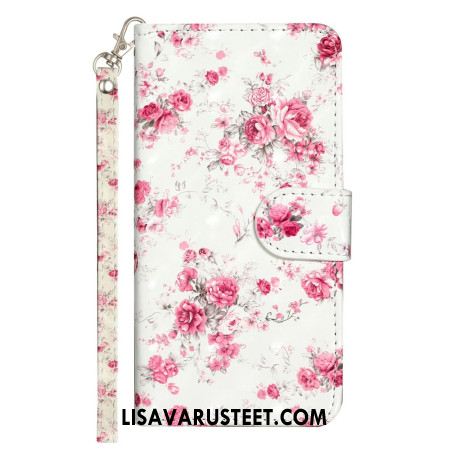 Kotelot Xiaomi 14t Pro Strap Roses Suojakuori