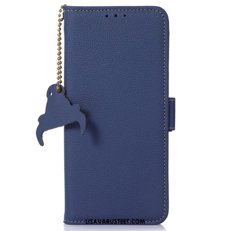 Kotelot Xiaomi Redmi Note 13 Pro 4g Litchi Leather Rfid-tekniikka