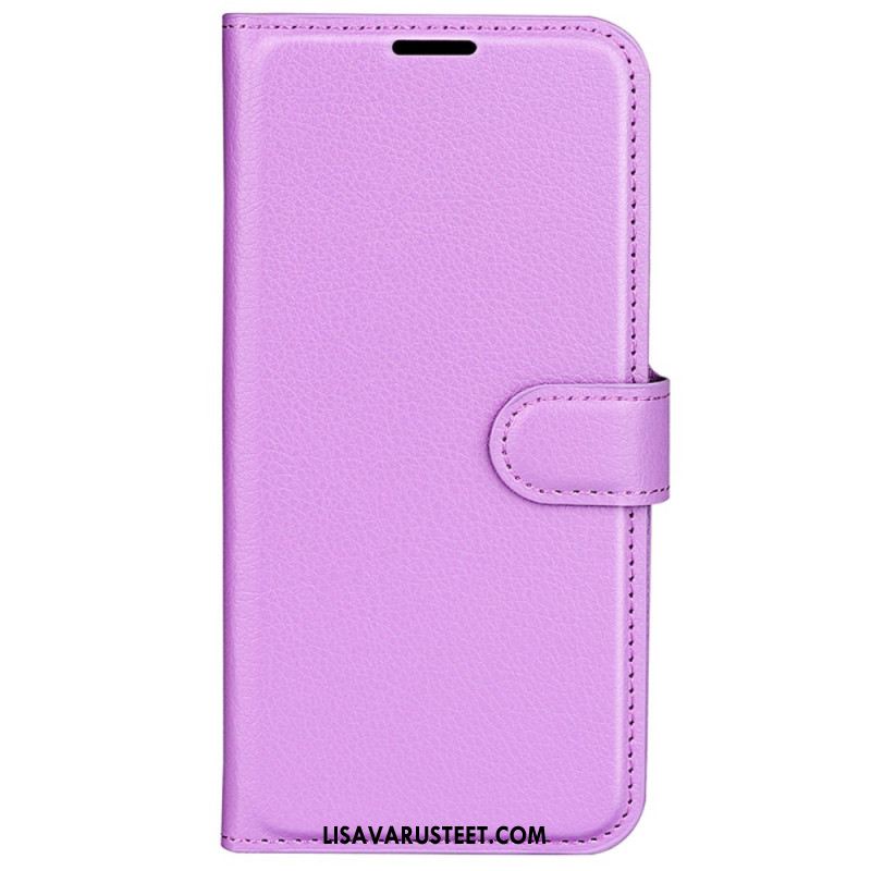 Kuoret Huawei Pura 70 Classic Litchi Faux Leather