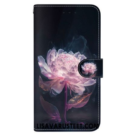 Kuoret Oppo Reno 11f 5g Violetti Pioni Hihnalla