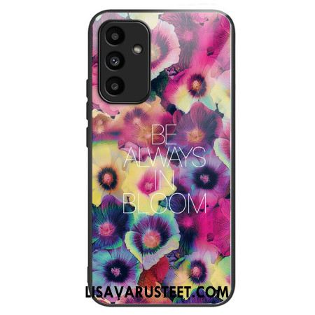 Kuori Samsung Galaxy A15 5g Karkaistu Lasi Värikkäät Kukat