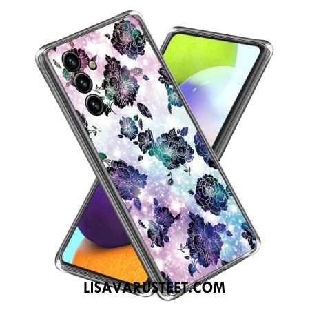 Kuori Samsung Galaxy A15 5g Purppurat Kukat