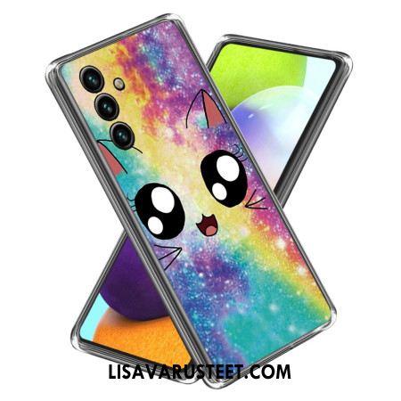 Kuori Samsung Galaxy A15 5g Rainbow Cat