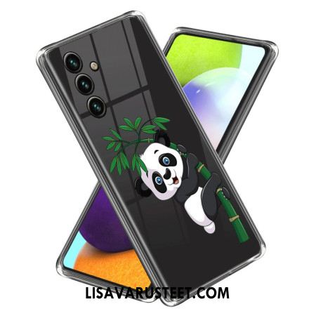 Kuori Samsung Galaxy A15 Panda- Ja Bambukuviokotelo Suojakuori