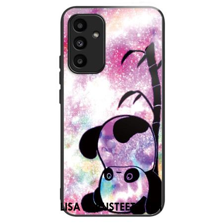 Kuori Samsung Galaxy A15 Söpö Panda Karkaistu Lasi