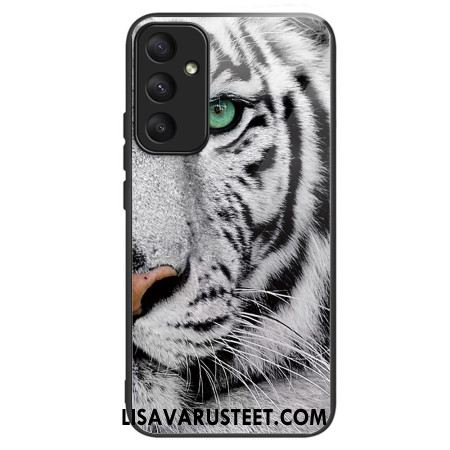 Kuori Samsung Galaxy A55 5g White Tiger Tempered Glass