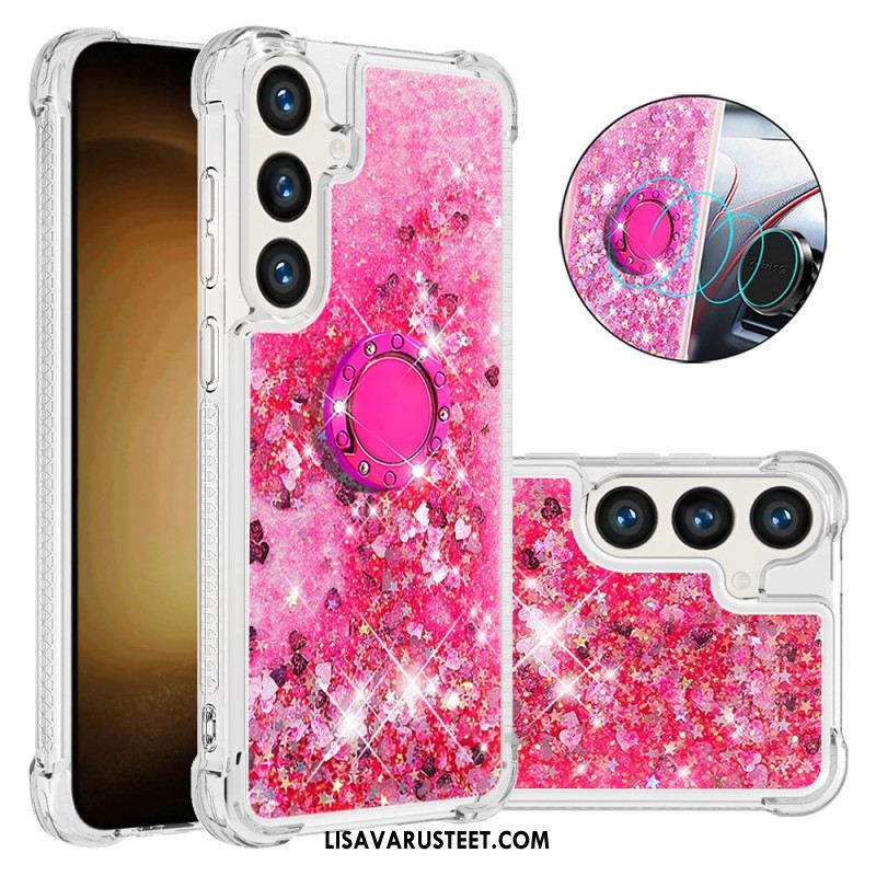 Kuori Samsung Galaxy S24 5g Glitter-tukirenkaalla