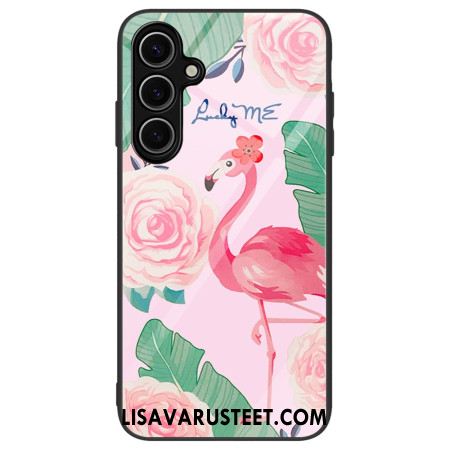 Kuori Samsung Galaxy S24 Fe Flamingo Karkaistu Lasi