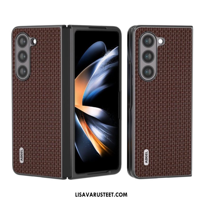 Kuori Samsung Galaxy Z Fold 5 Aitoa Abeel-nahkaa