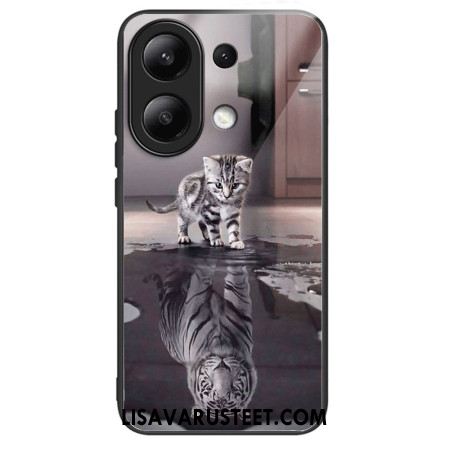 Kuori Xiaomi Redmi Note 13 4g Cat And Tiger Tempered Glass