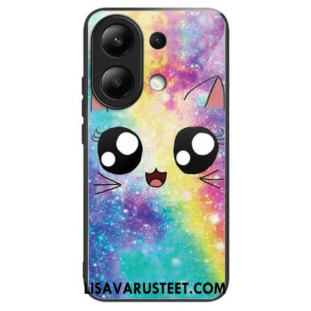 Kuori Xiaomi Redmi Note 13 4g Rainbow Cat Karkaistu Lasi Suojakuori