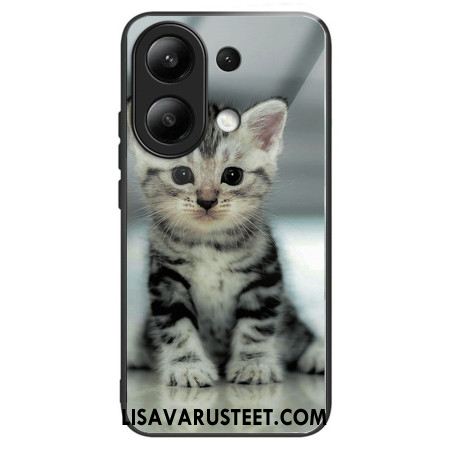 Kuori Xiaomi Redmi Note 13 4g Tempered Glass Kitten Suojakuori