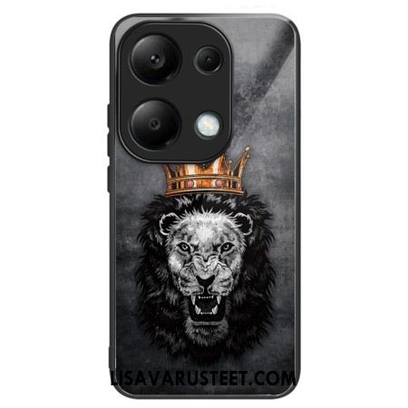 Kuori Xiaomi Redmi Note 13 Pro 4g Crown Lion Karkaistu Lasi