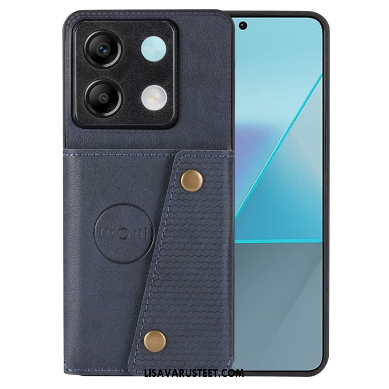 Kuori Xiaomi Redmi Note 13 Pro 5g Kortinhaltijan Tuella Suojakuori