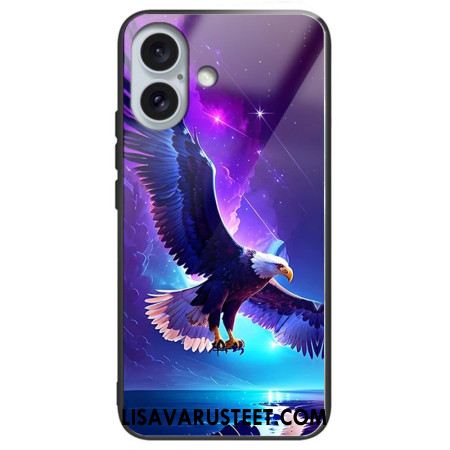 Kuori iPhone 16 Plus Flying Eagle Karkaistu Lasi