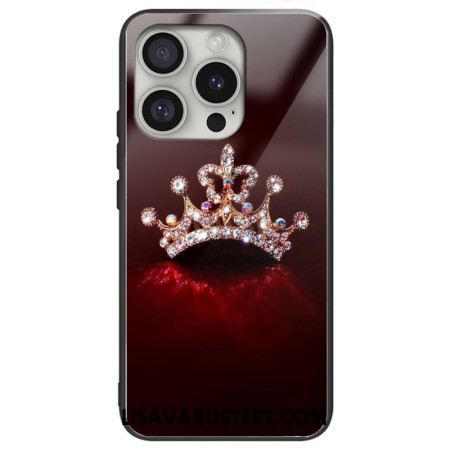 Kuori iPhone 16 Pro Diamond Crown Karkaistu Lasi