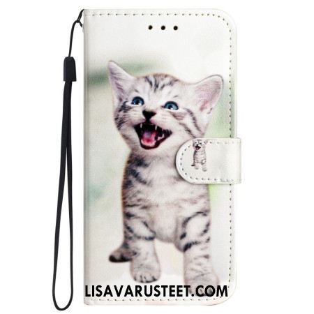 Nahkakotelo Samsung Galaxy S24 Ultra 5g Thong Cat